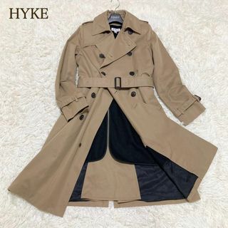 大きいサイズ　HYKE　レディース　トレンチコート　ベージュ　3　 Lサイズ