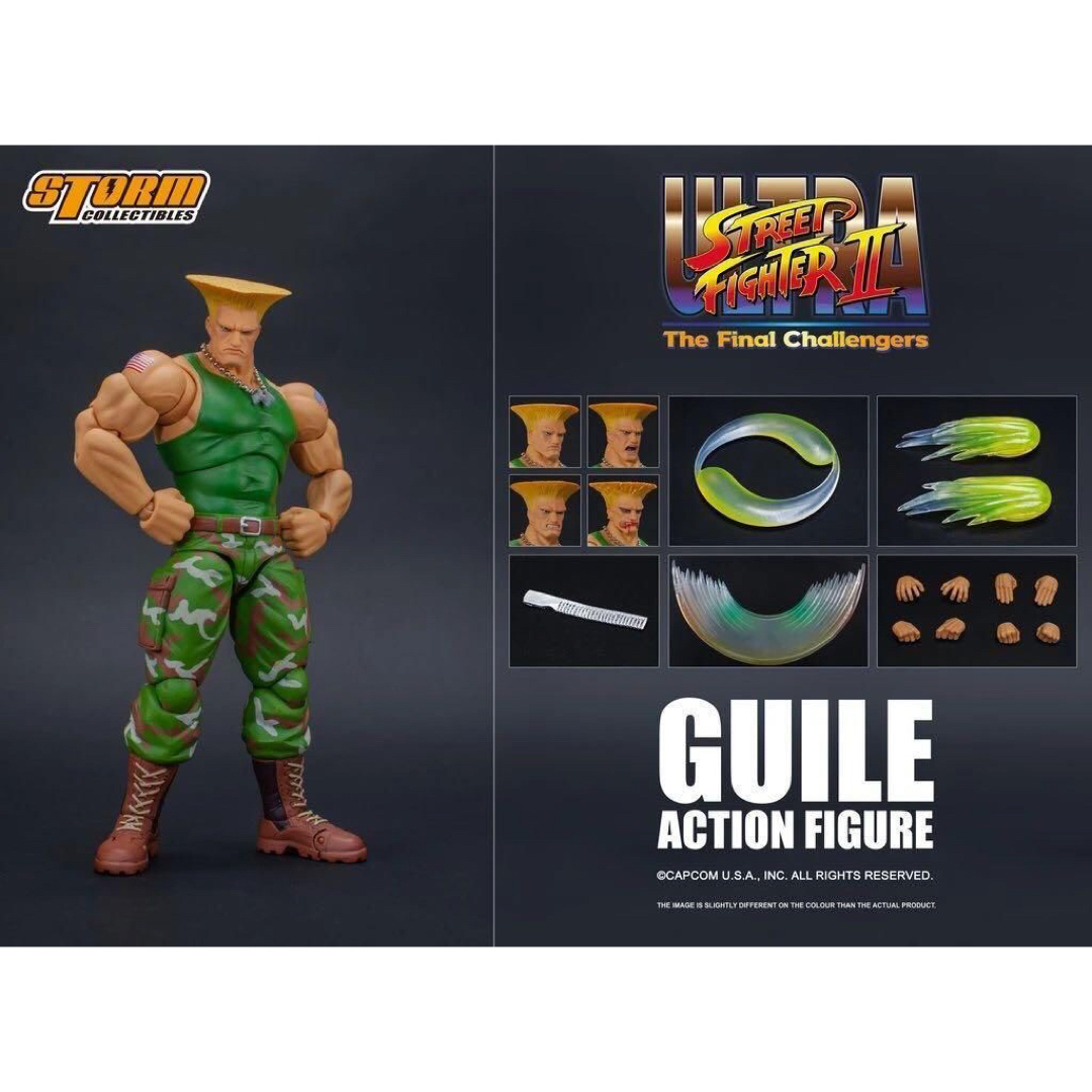 Storm Collectibles ストリートファイター ガイル Guile エンタメ/ホビーのフィギュア(ゲームキャラクター)の商品写真