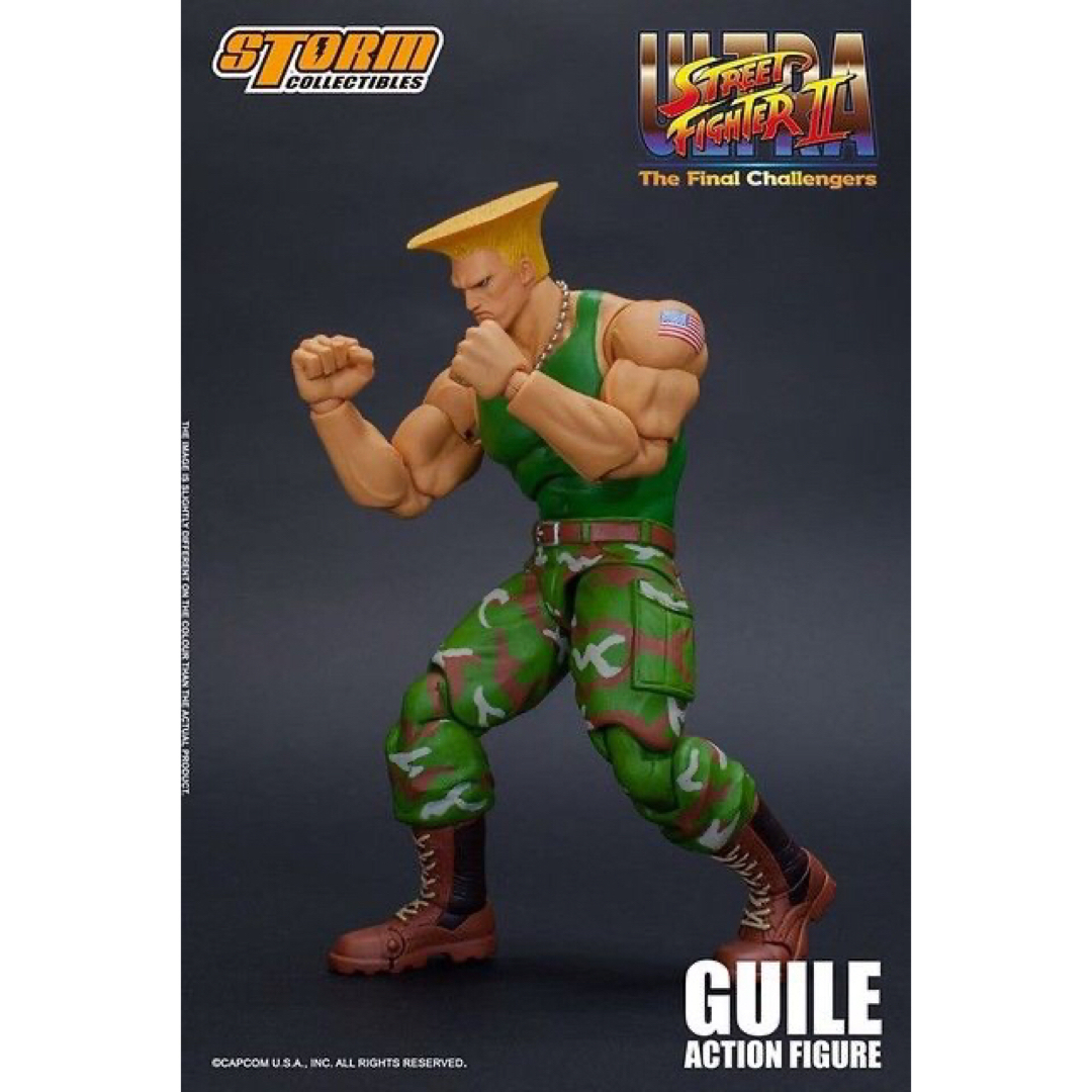 Storm Collectibles ストリートファイター ガイル Guile エンタメ/ホビーのフィギュア(ゲームキャラクター)の商品写真