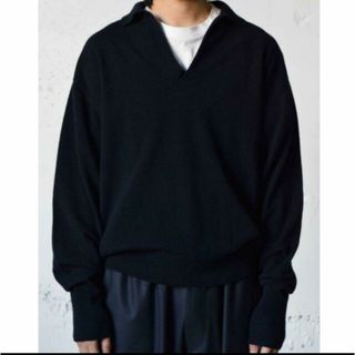 コモリ22AW  カシミヤスキッパーニット size F  新品