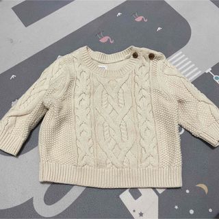 ベビーギャップ(babyGAP)のbabygap ベビーギャップ　ケーブルニット(ニット/セーター)