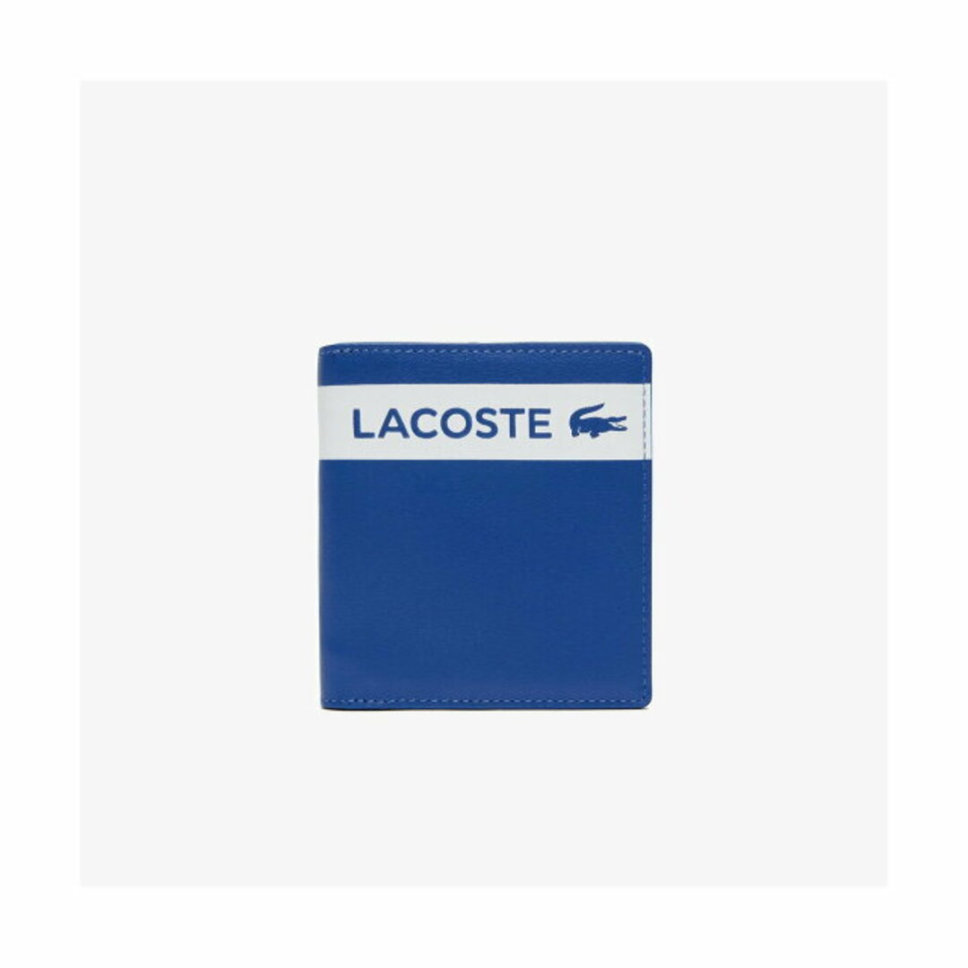 LACOSTE - 【ブルー】ステッカープリント2つ折りウォレットの通販 by