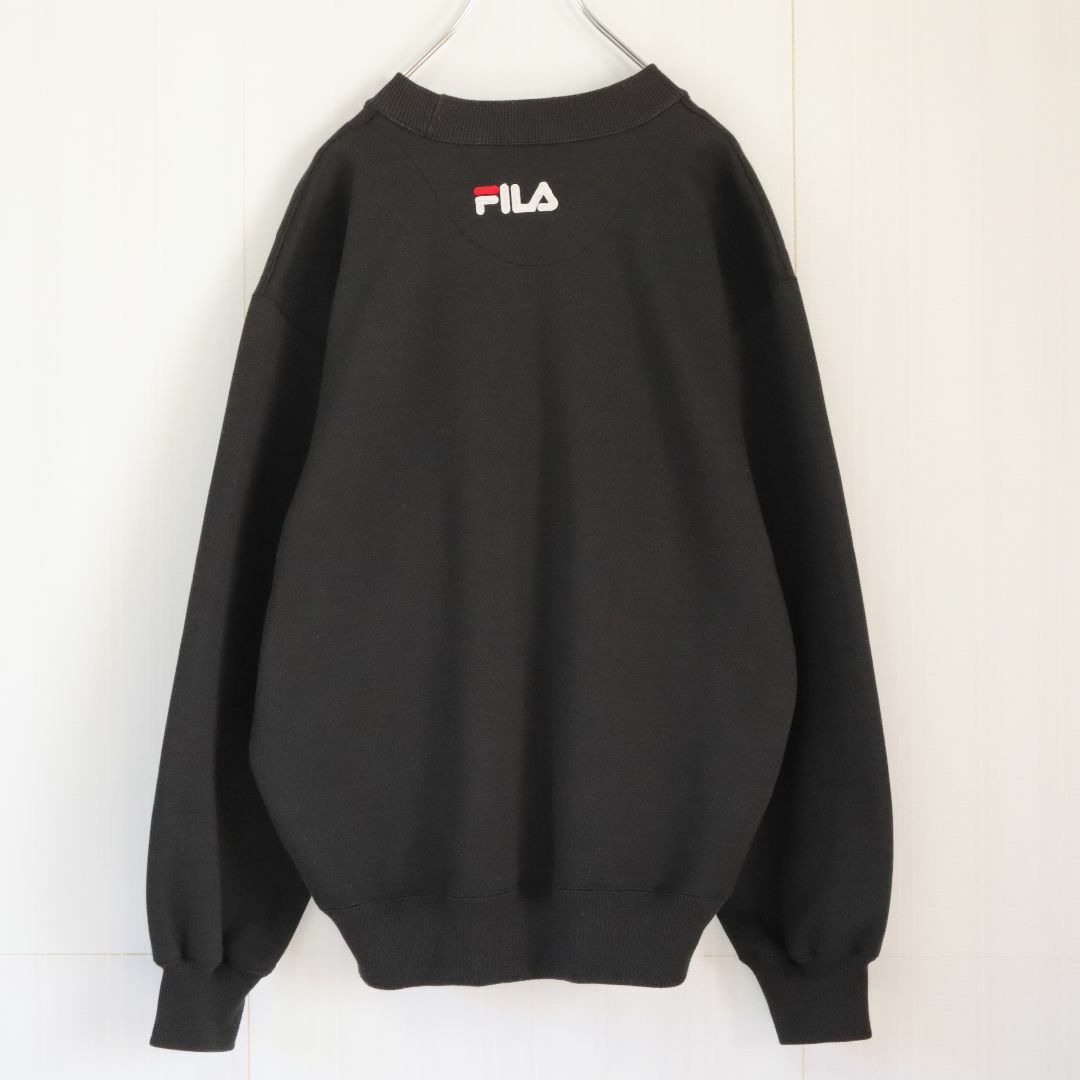 FILA - 【デカロゴ刺繍】フィラ／スウェット トレーナー 太アーム