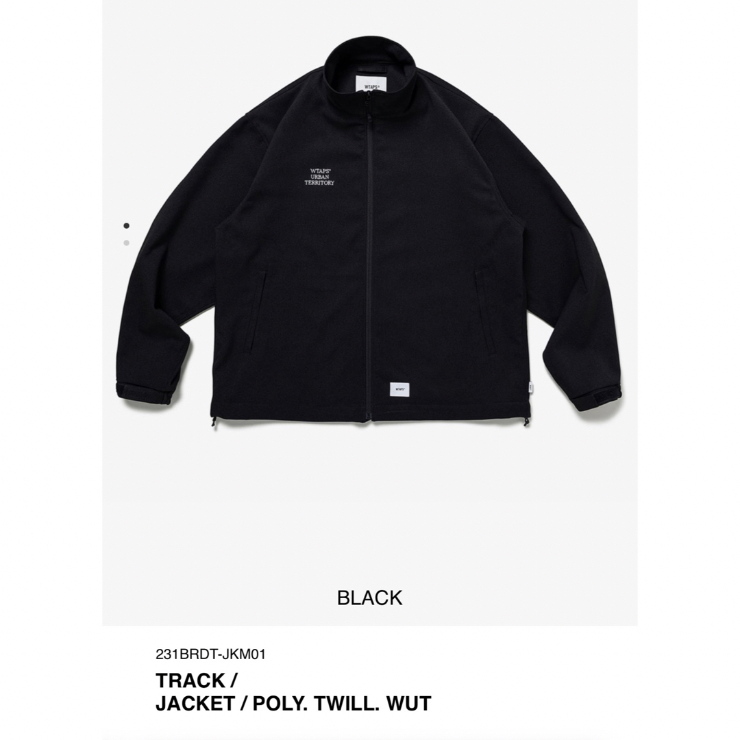 WTAPS TRACK / JACKET / POLY. TWILL. WUT-