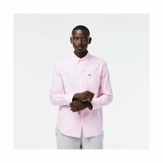 ラコステ(LACOSTE)の【ライトピンク】オックスフォードボタンダウンシャツ(その他)