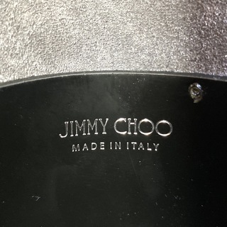 JIMMY CHOO - 【美品】JIMMY CHOO ピクシス BLACK クロコ型 ショルダー