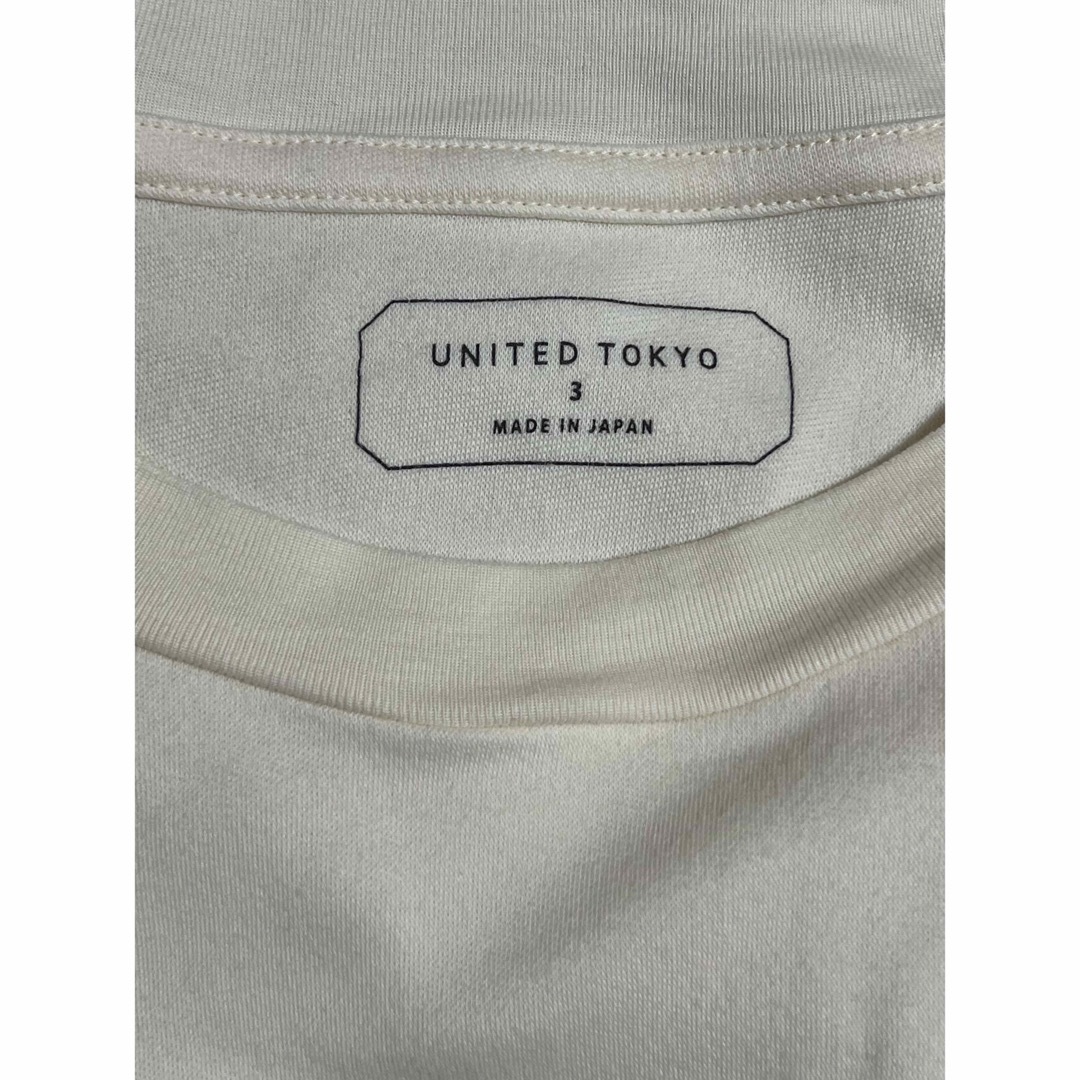 UNITED TOKYO(ユナイテッドトウキョウ)のちょも1101様　UNITED TOKYO  コットンTシャツ メンズのトップス(Tシャツ/カットソー(半袖/袖なし))の商品写真