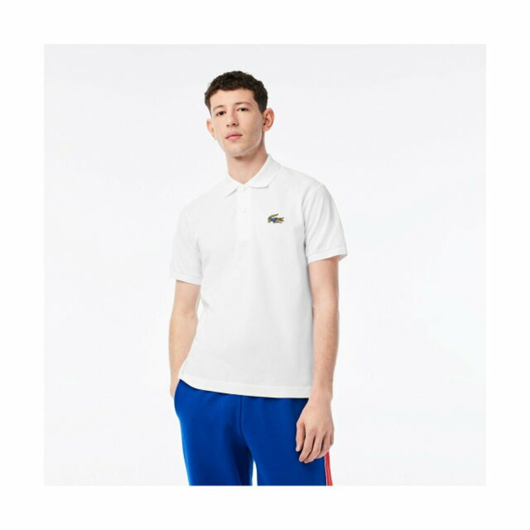 【ホワイト系その他7】『Lacoste x Netflix』 ポロシャツ