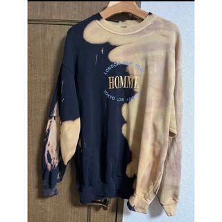 名作激レア　バレンシアガ　ブリーチ　HOMME スウェット　オーバーサイズ　美品