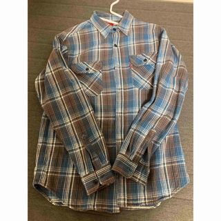 リーバイス(Levi's)のリーバイス  レッド　ネルシャツ　M(シャツ)