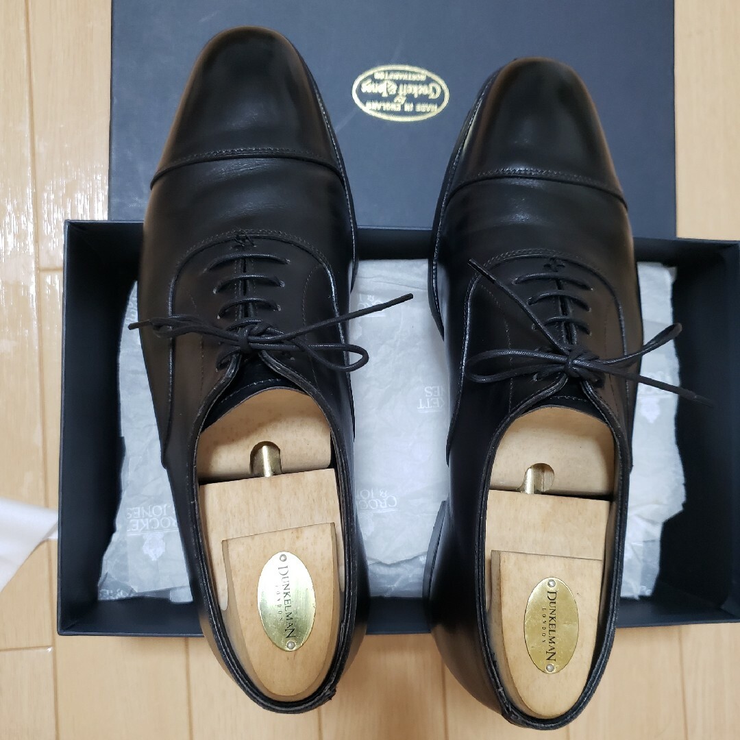 Crockett&Jones(クロケットアンドジョーンズ)の箱付/クロケット&ジョーンズ/AUDLEYオードリー/ハンドグレードイギリス製６ メンズの靴/シューズ(ドレス/ビジネス)の商品写真