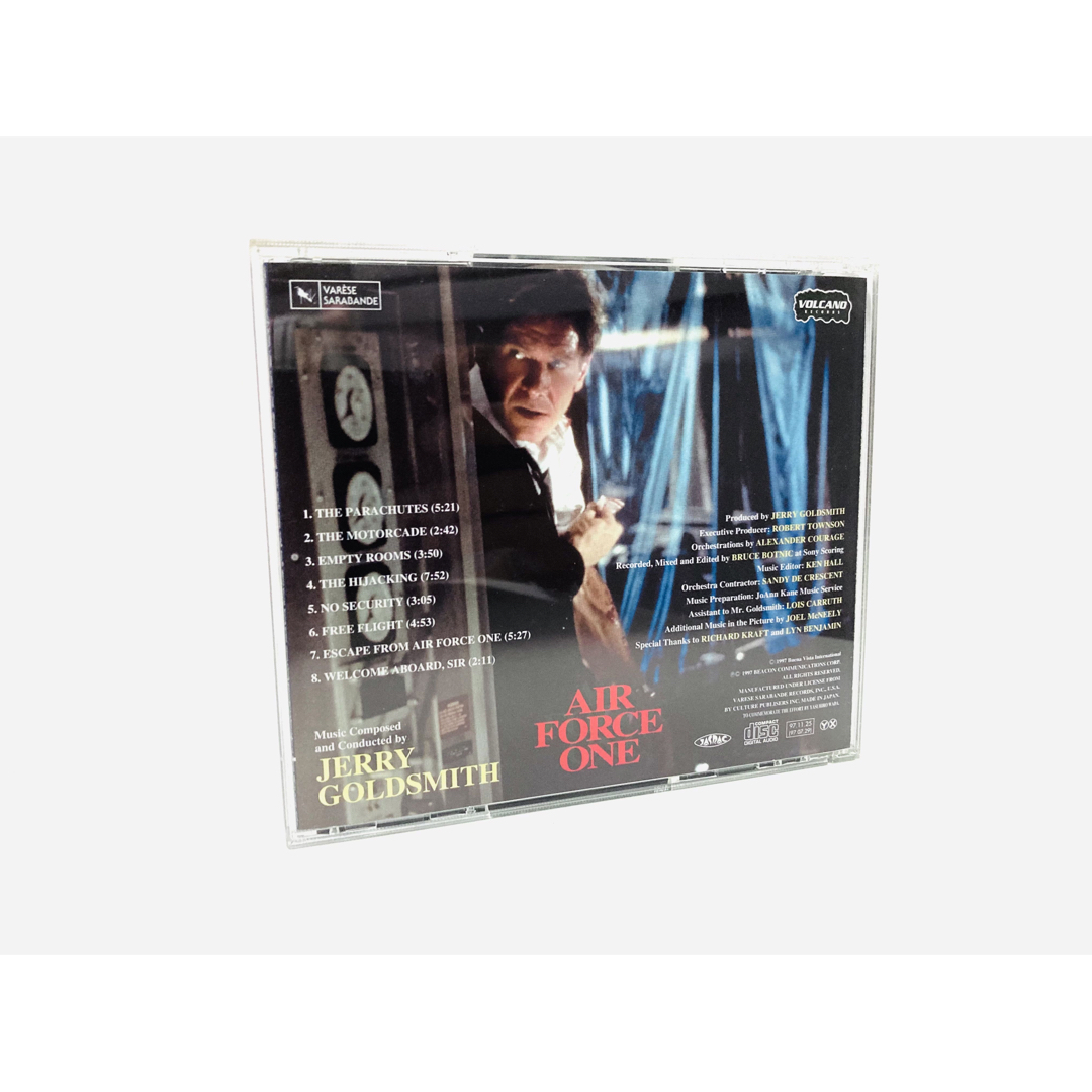 【新品同様】映画『エアフォースワン』廃盤サントラCD／ジェリーゴールドスミス エンタメ/ホビーのCD(映画音楽)の商品写真