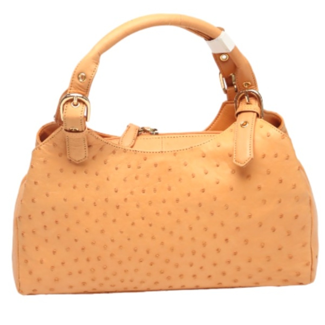 OSTRICH(オーストリッチ)のオーストリッチ 2271 ハンドバッグ オレンジ  ostrich フルポイント レディースのバッグ(ハンドバッグ)の商品写真