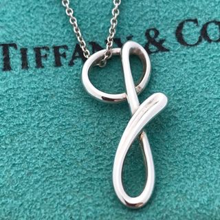 ティファニー(Tiffany & Co.)のTiffanyイニシャルg ネックレス希少(ネックレス)