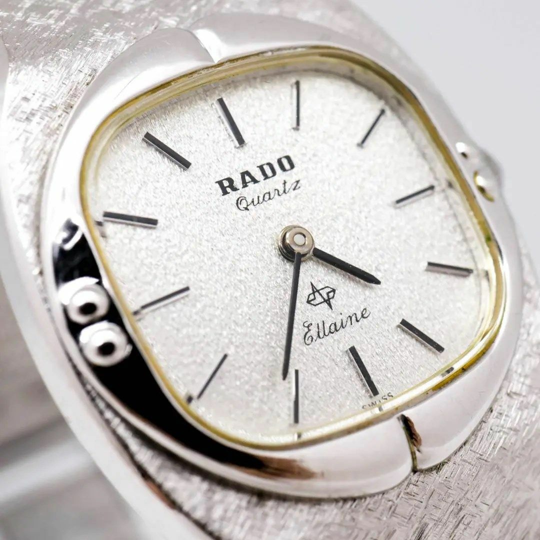 RADO(ラドー)の《希少》RADO Ellaine 腕時計 シルバー ヴィンテージ レディース レディースのファッション小物(腕時計)の商品写真