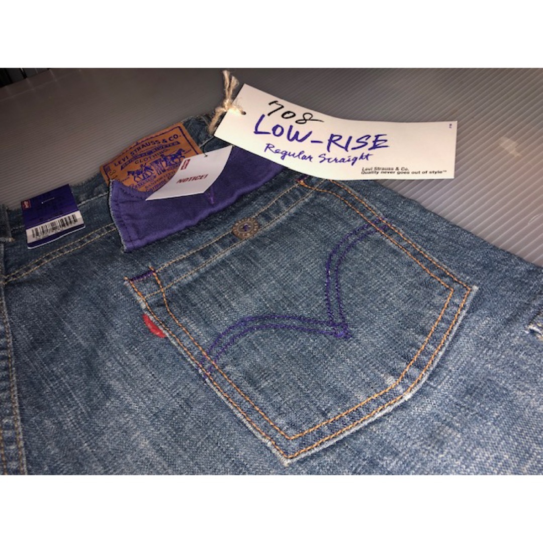 新品未使保管品！Levi’sリーバイス708・90’sに限定販売された稀少モデル