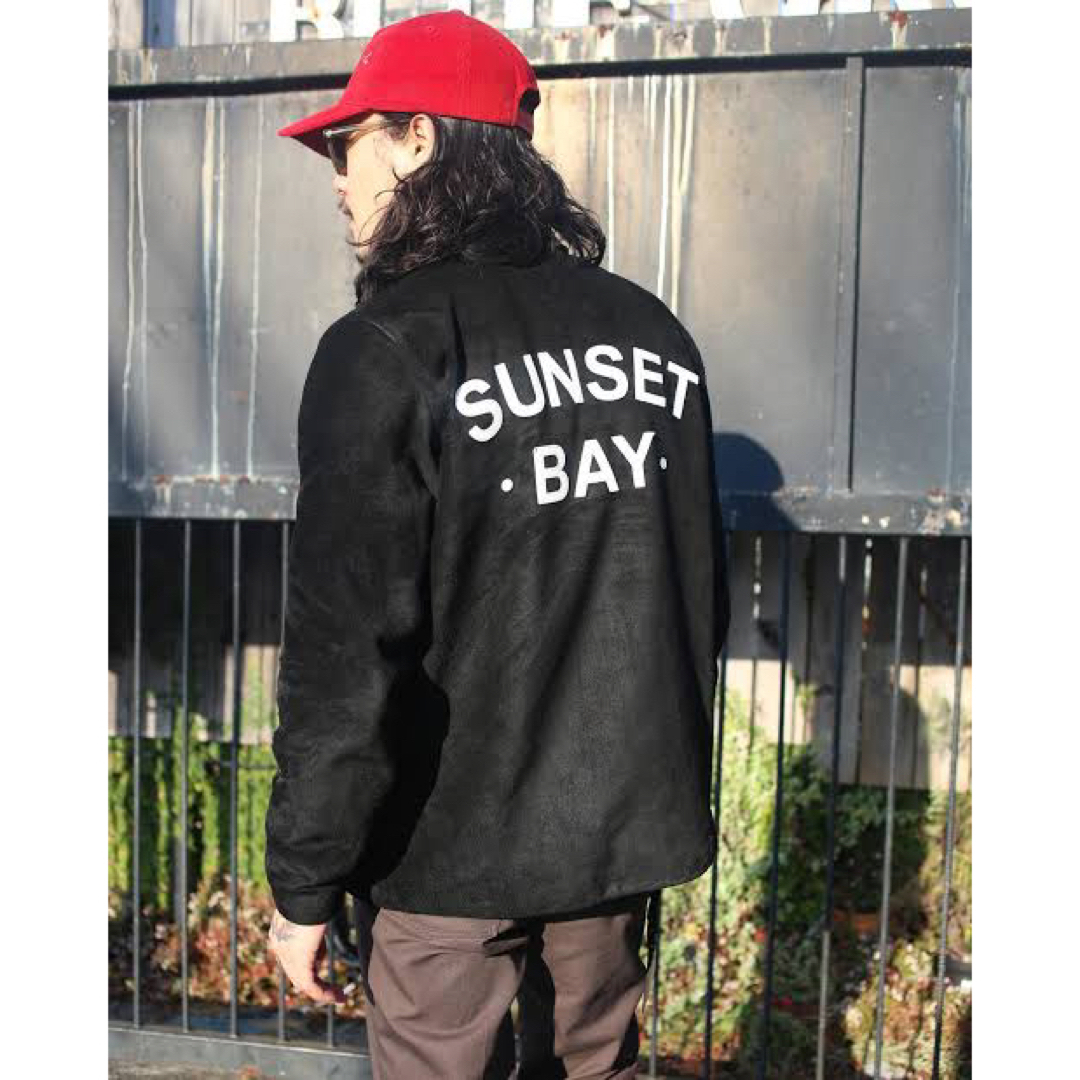 SUNSET BAY -ANAHEIM W/PATCH- BLACK - レザージャケット