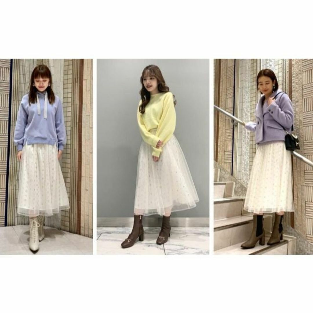 スターチュールレーススカート　JILLSTUART 7