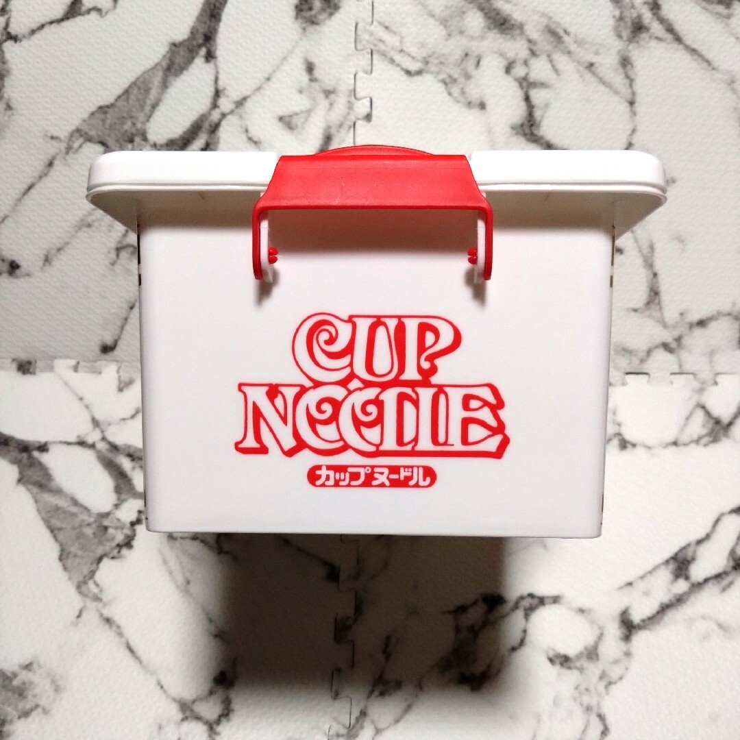 日清食品 - カップヌードル プライズ コンテナ ボックス BOX 空 日清食品 - カップヌードル プライズ コンテナ ボックス BOX 空