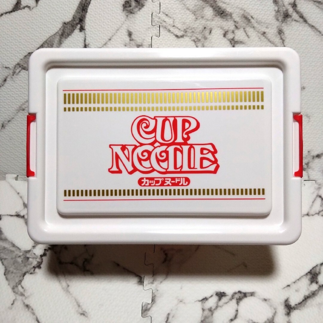 日清食品 - カップヌードル プライズ コンテナ ボックス BOX 空 日清食品 - カップヌードル プライズ コンテナ ボックス BOX 空