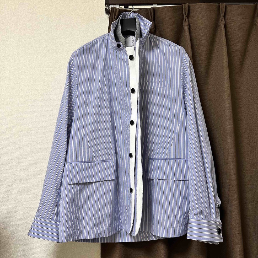 【サイズ1】Sacai × Thomas MASON 23SS シャツジャケット