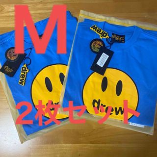 ドリューハウス(drew house)の【2枚セット割】新品 drew houseドリューハウス TシャツMスカイブルー(Tシャツ/カットソー(半袖/袖なし))