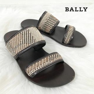 Bally - BALLY バリー サンダル EU36 1/2(23cm位) 赤xピンク 【古着