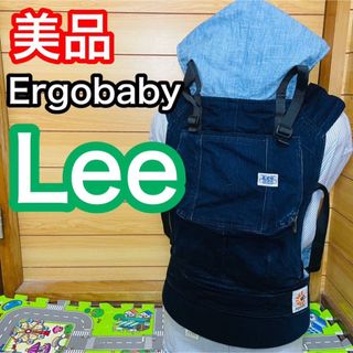 【美品】エルゴ 抱っこ紐 デニム インディゴ Lee 箱 収納袋  日本限定