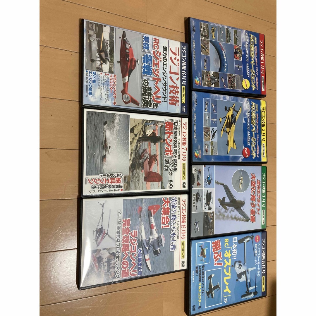 ラジコン技術 特別付録DVD 7枚 エンタメ/ホビーの雑誌(その他)の商品写真