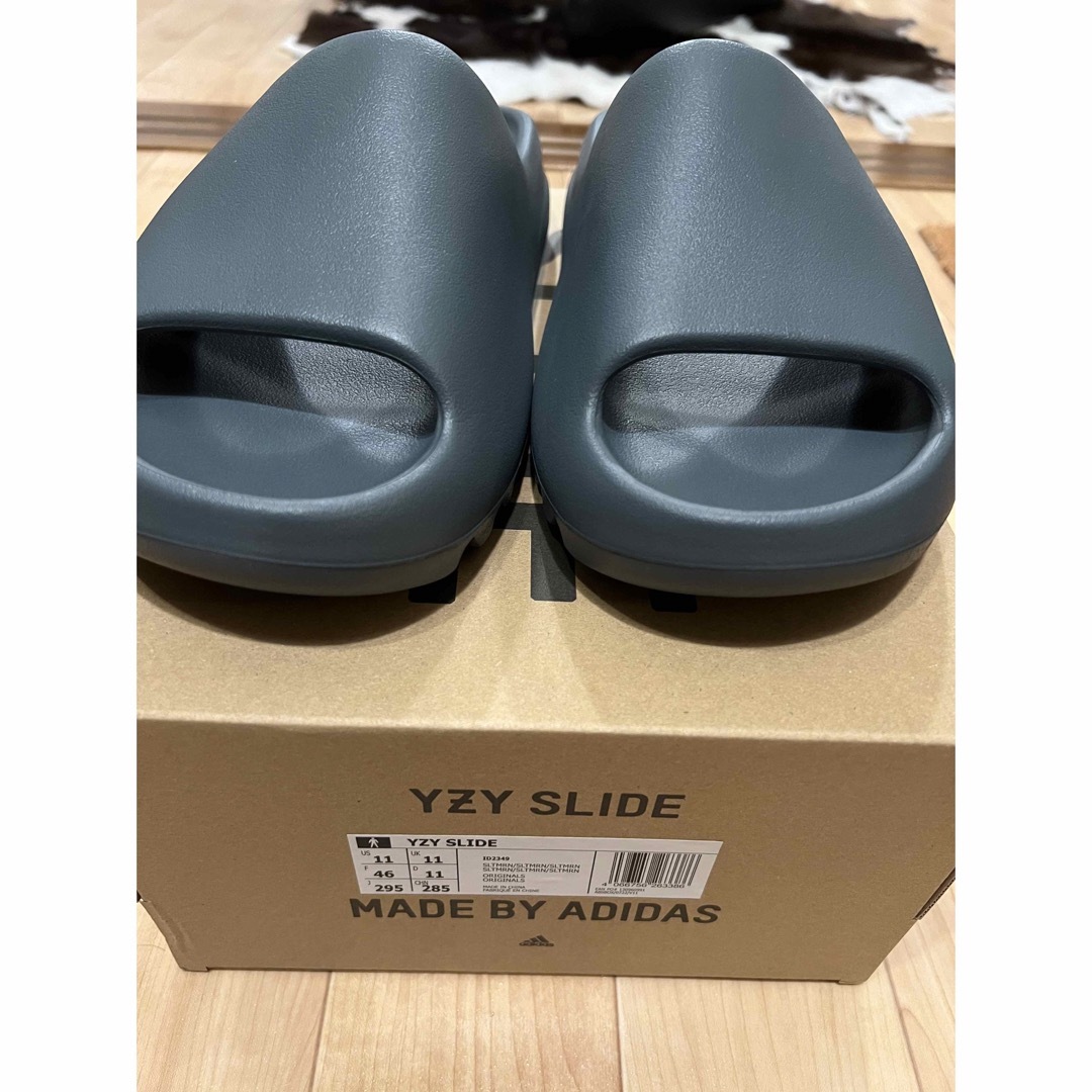 adidas YEEZY Slide Slate Marine 29.5 新品