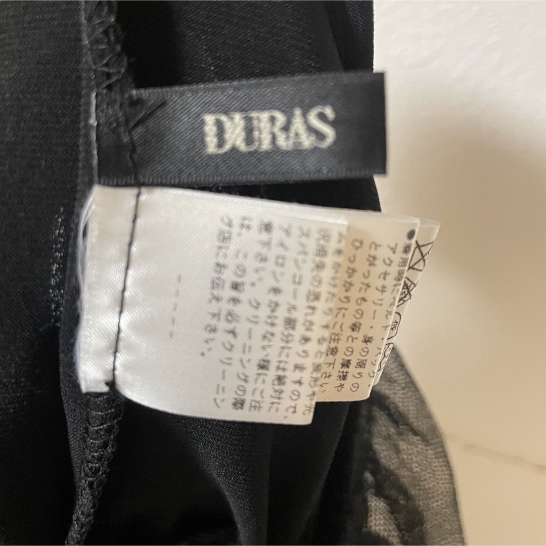 DURAS(デュラス)のDURAS デュラス パール付きミニワンピース ドレス レディースのワンピース(ミニワンピース)の商品写真