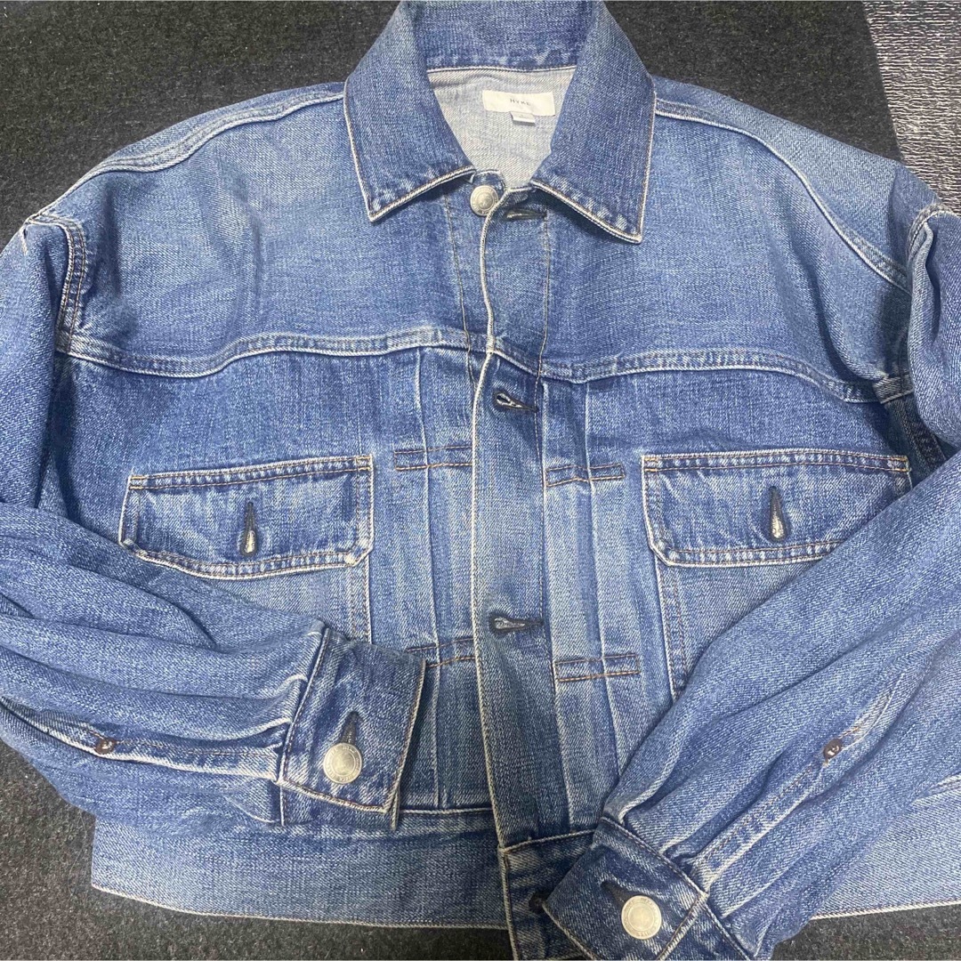 HYKE(ハイク)のHYKE  Balloon sleeve denim jacket レディースのジャケット/アウター(Gジャン/デニムジャケット)の商品写真