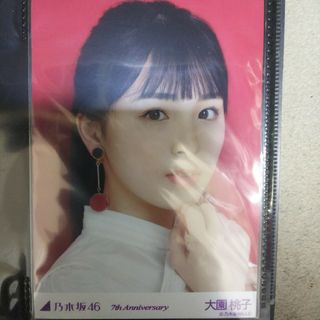 ノギザカフォーティーシックス(乃木坂46)の乃木坂46 生写真大園桃子7th Anniversary ヨリ 赤 レッド(アイドルグッズ)