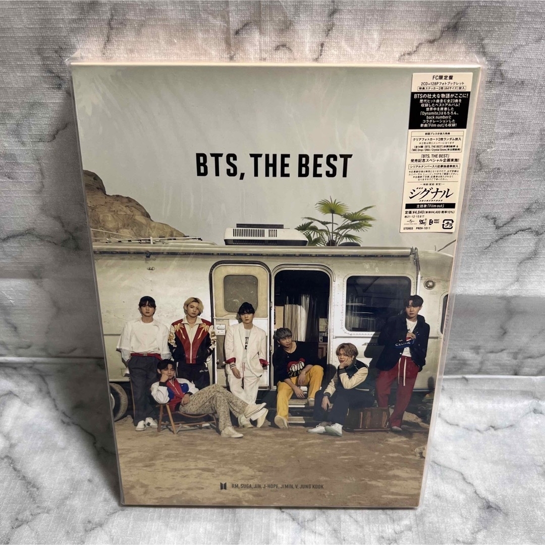 BTS CDアルバム「THE BEST」FC限定盤 トレカ:RM