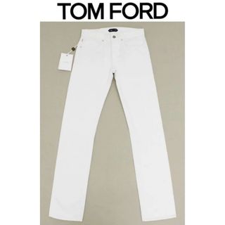 新品/定価12万円】TOM FORDコットンストレートホワイトデニム32インチ