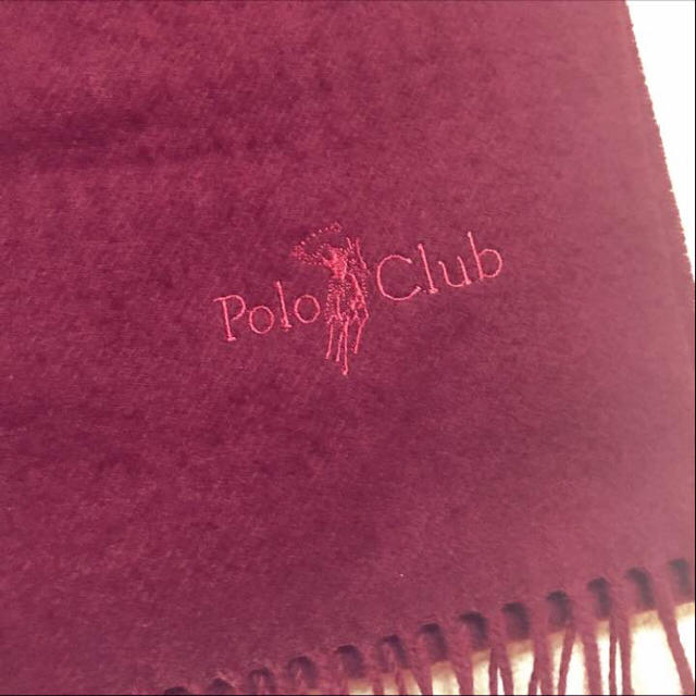 Polo Club(ポロクラブ)のPOLO club カシミヤマフラー ボルドー chloe クロエ フルラ レディースのファッション小物(マフラー/ショール)の商品写真