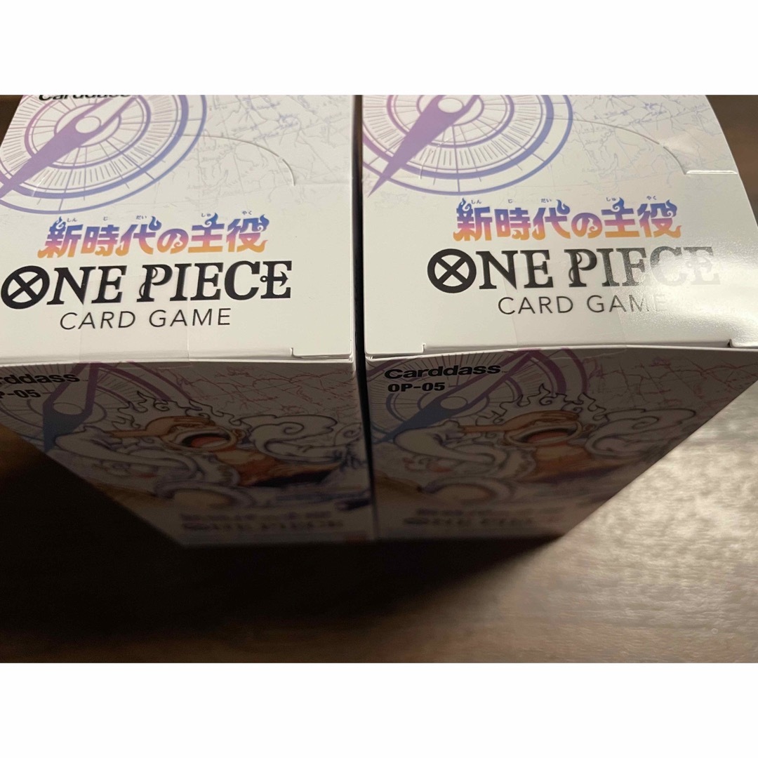 ONE PIECE(ワンピース)の新時代の主役 2BOX 未開封 テープ付き ワンピースカード エンタメ/ホビーのトレーディングカード(Box/デッキ/パック)の商品写真
