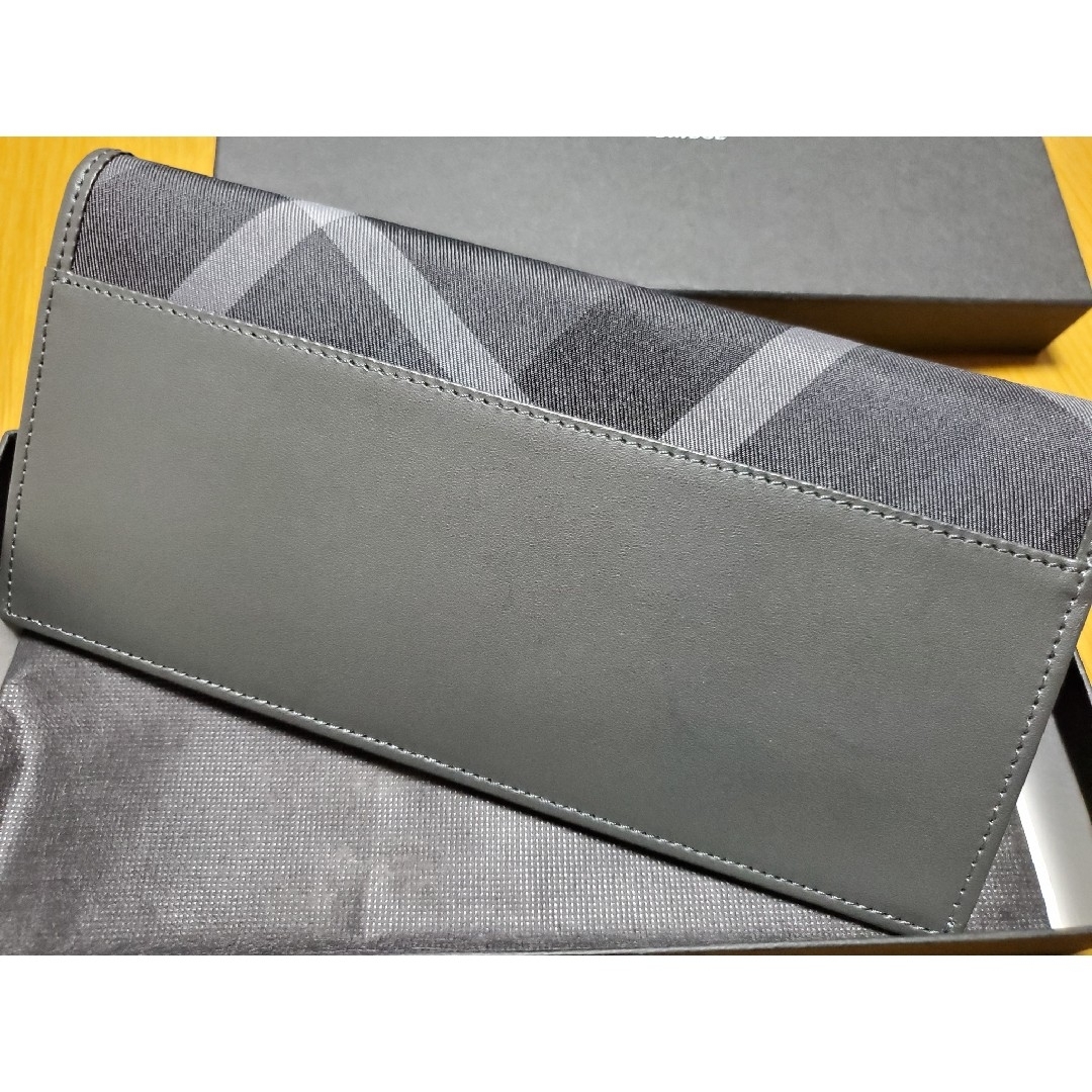 新品】ブラックレーベルクレストブリッジ 長財布 茶 バーバリー 860-
