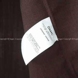 OAMC - 【定価16.1万】OAMC ウール オーバーサイズ スナップ シャツ ...