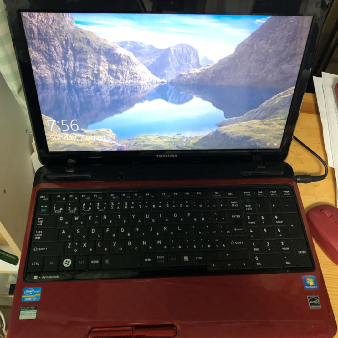 TOSHIBAノートパソコン core i7 - ノートPC