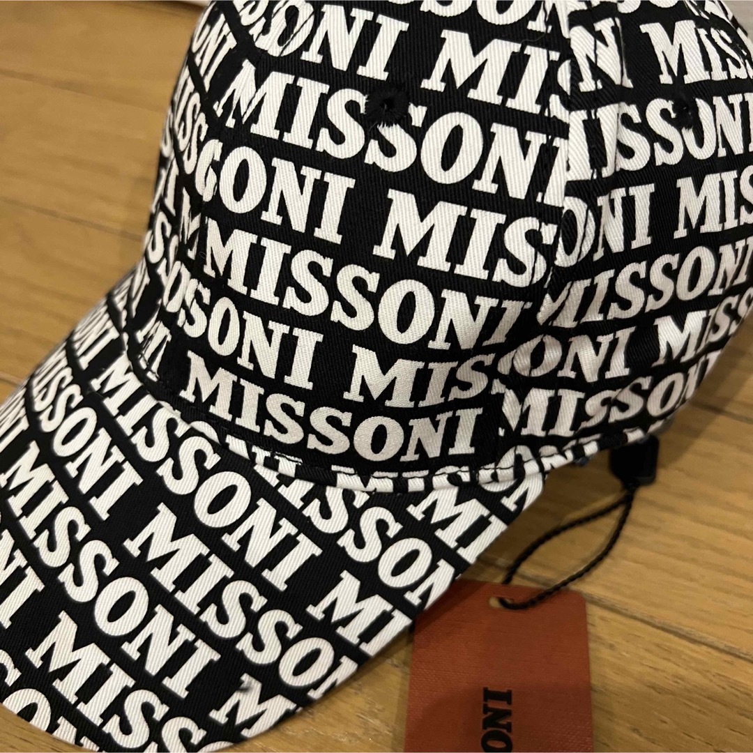 [未使用] missoni キャップ　ロゴデザイン　希少‼️