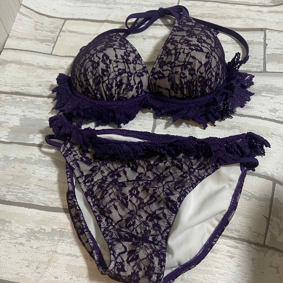 シェリーモナ 水着 レース 黒 はめ込め シェリーモナ 水着 レース 黒 はめ込め