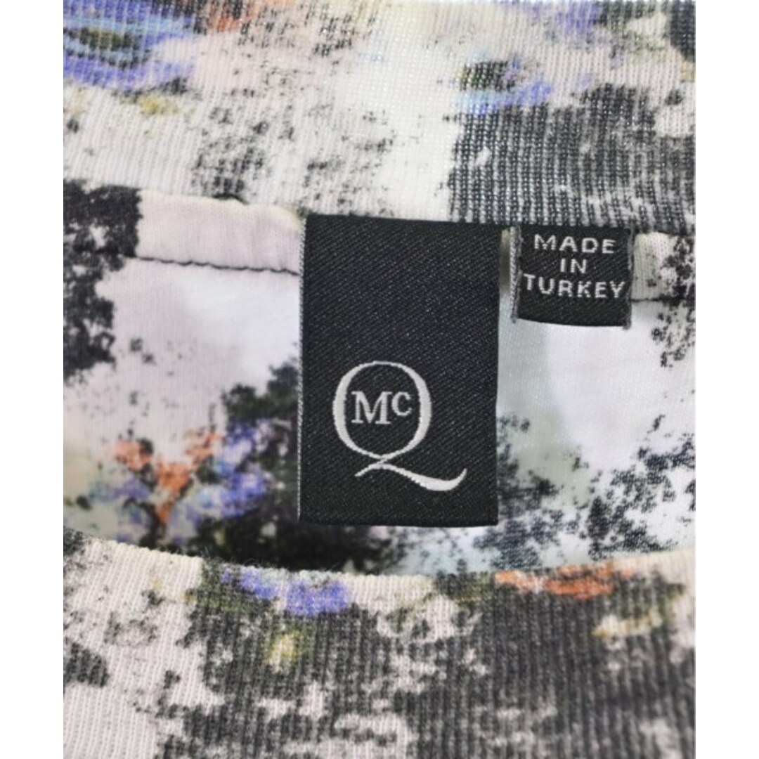 McQ マックキュー Tシャツ・カットソー M グレーx黒