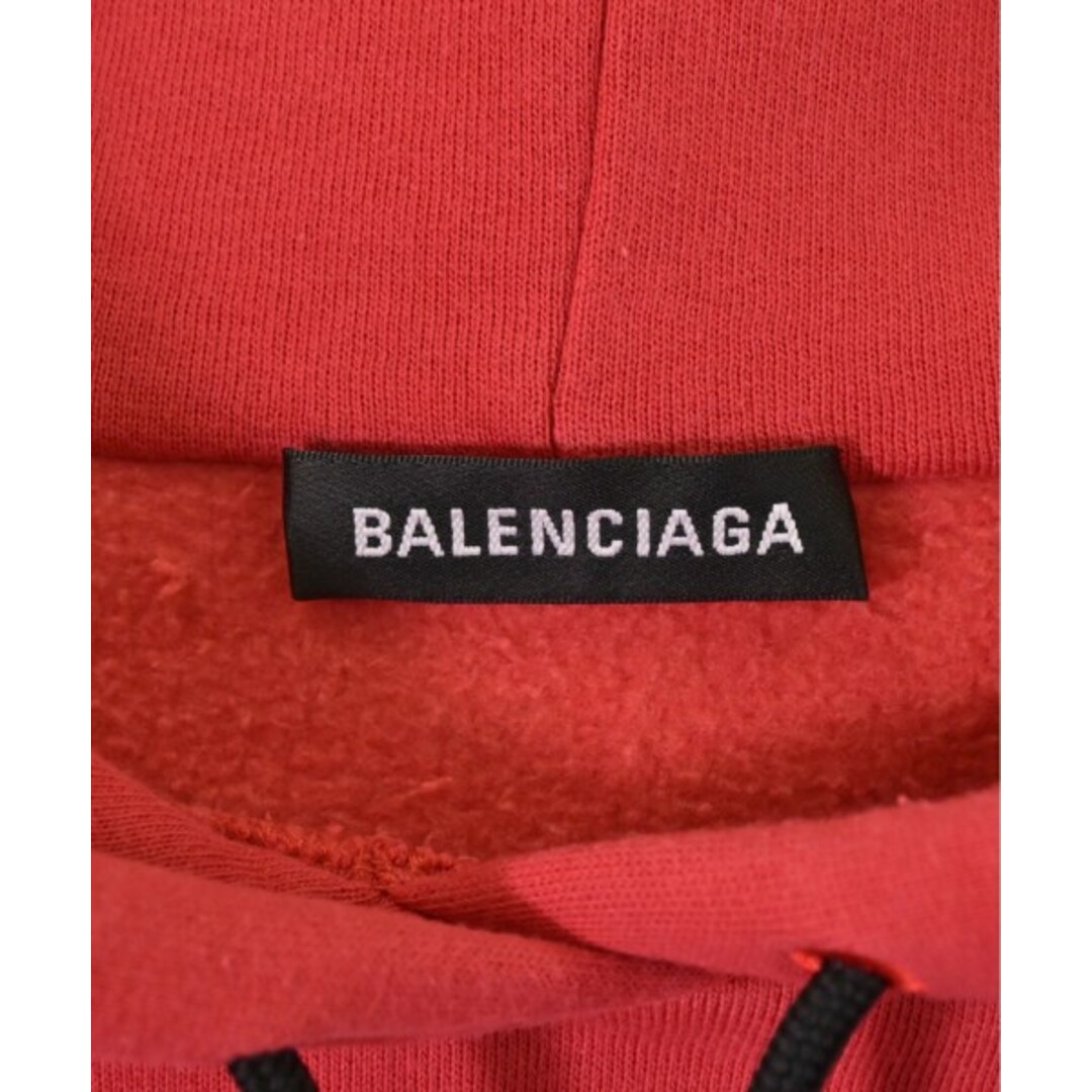 BALENCIAGA バレンシアガ パーカー -(XXL位) 赤