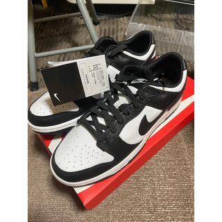 ナイキ(NIKE)の⭐︎新品⭐︎27cm ナイキ ダンク ロー レトロ　ブラックホワイト(スニーカー)