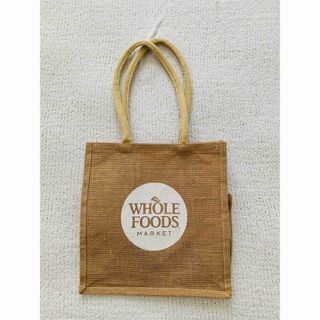 ザラ(ZARA)のWHOLE FOODS ZARA 麻&ストロー　ショルダーバッグセット美品(ショルダーバッグ)