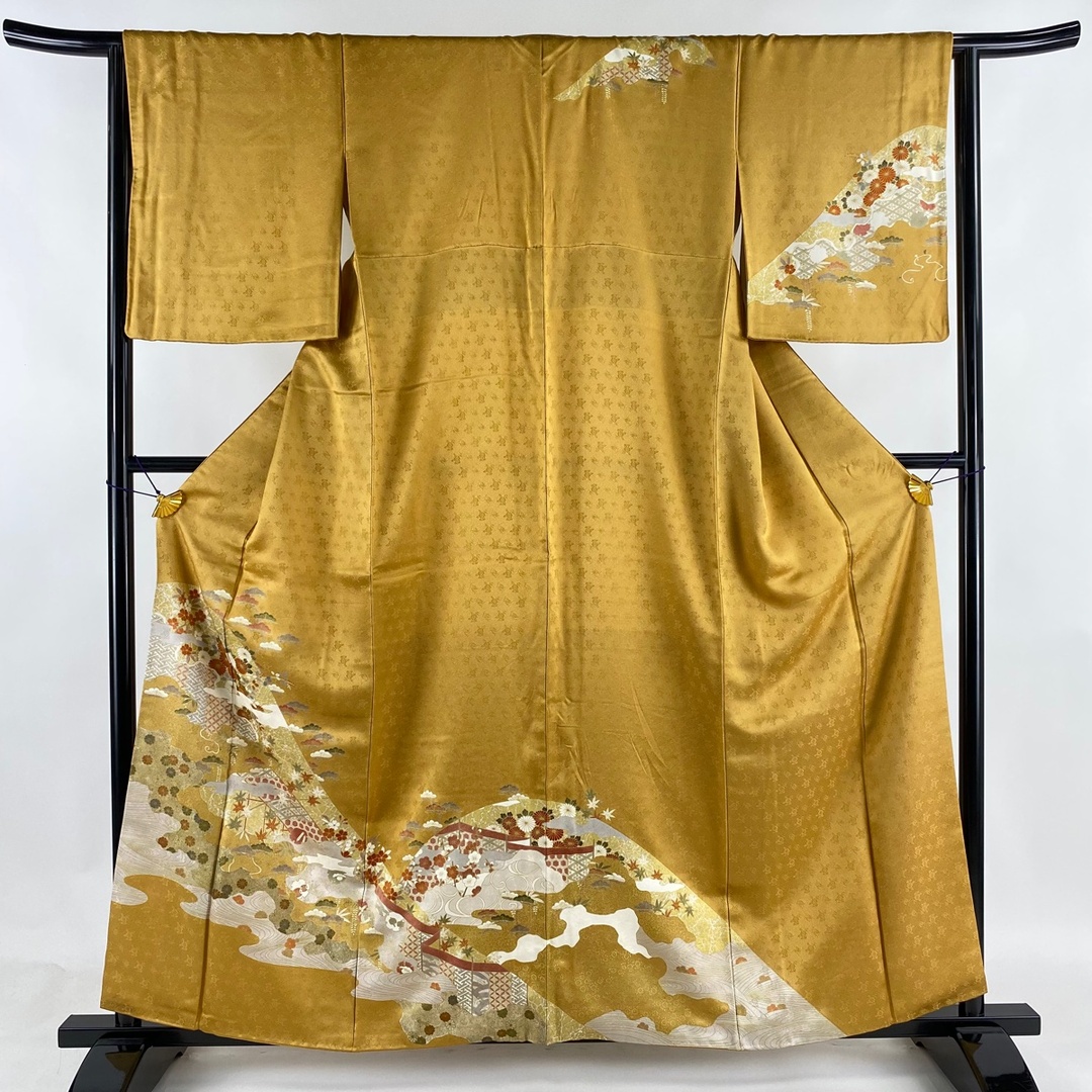 訪問着 身丈158.5cm 裄丈63cm 正絹 美品 秀品