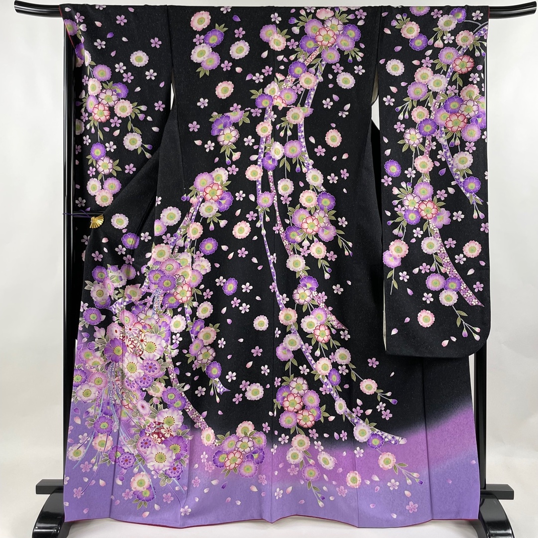 振袖 身丈167cm 裄丈67.5cm L 正絹 美品 逸品