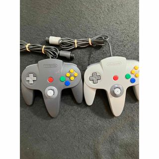 NINTENDO 64 本体　正規コントローラー2個セット