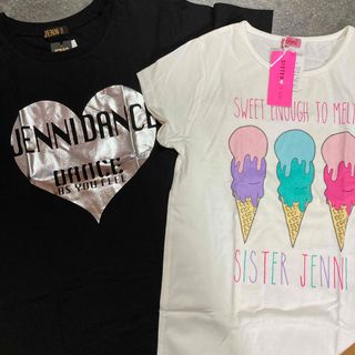 ジェニィ(JENNI)のJENNI  半袖　2枚セット　160cm(Tシャツ/カットソー)